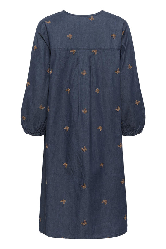 Culture Filipa Michelle Short Dress Rinse Wash