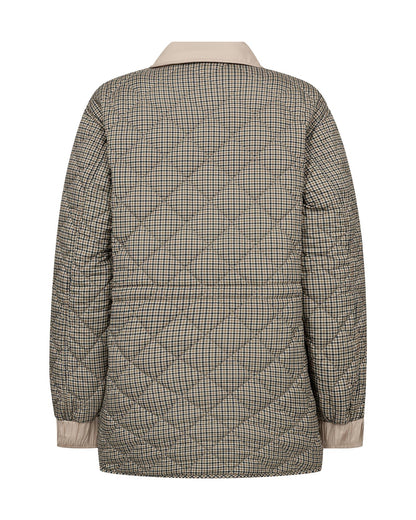 Mos Mosh Anna Rye Check Jacket Doeskin