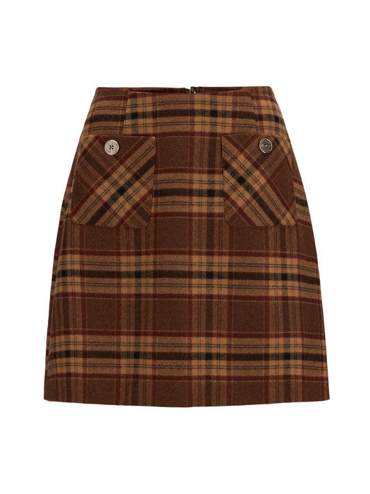 Katrin Uri Cambridge Skirt Nougat