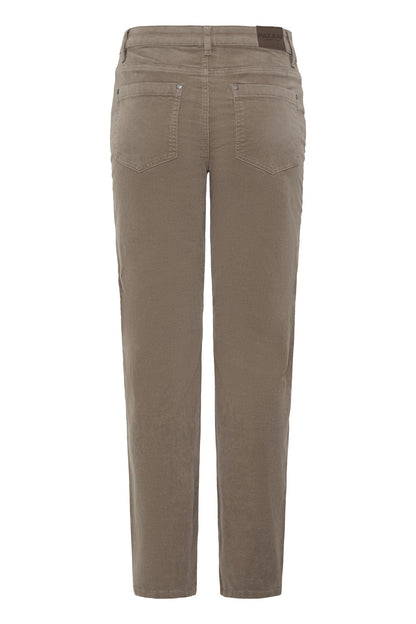 Pulz Sally Pant Straigt Leg Walnut