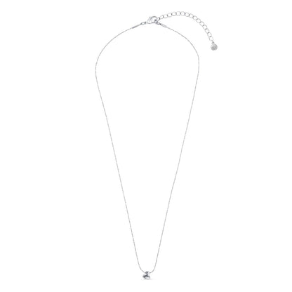 Orelia Mini Knot Necklace Silver