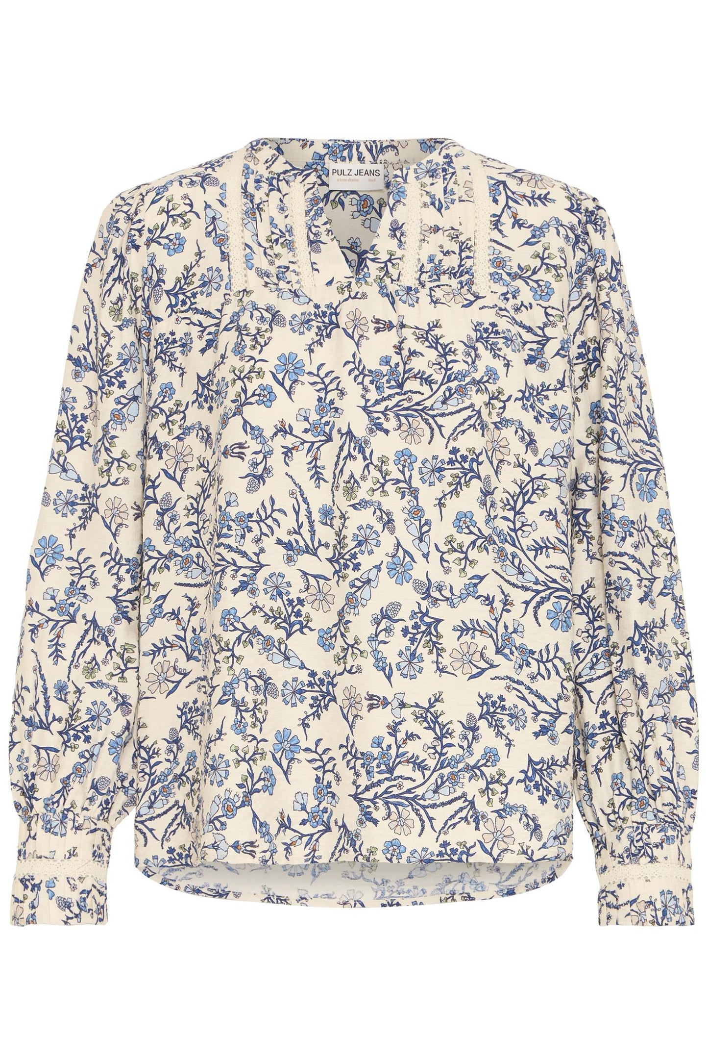 Pulz Abrina Blouse Della Robbia Blue