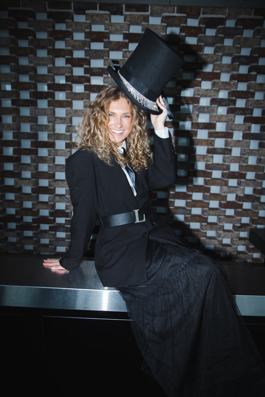 Line of Oslo L-belt Black