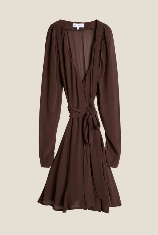 Line of Oslo Harriet Viscose Dress Port
