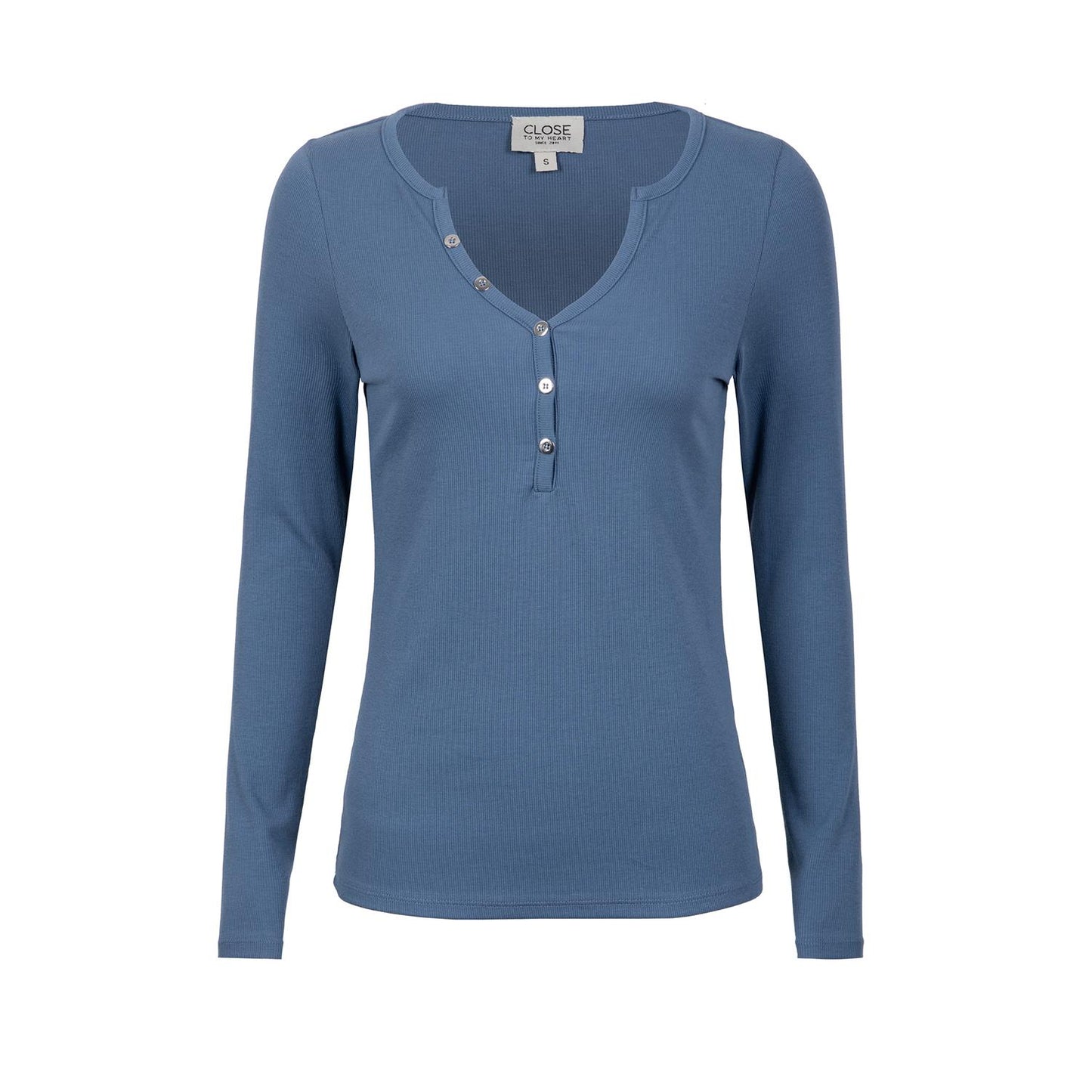 Close to my Heart Fanny Longsleeve Washed Blue