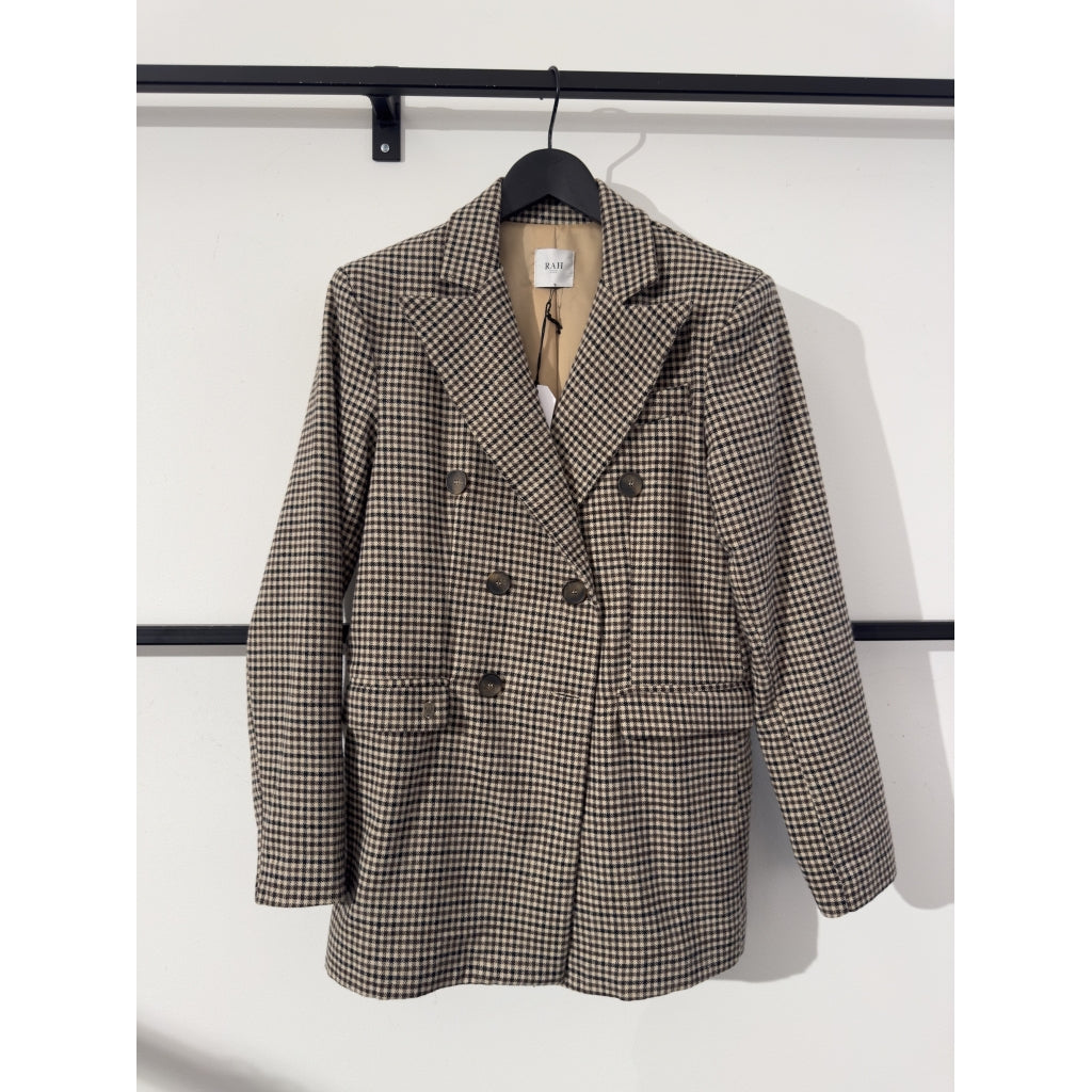 Rah Oslo Blazer Check Beige