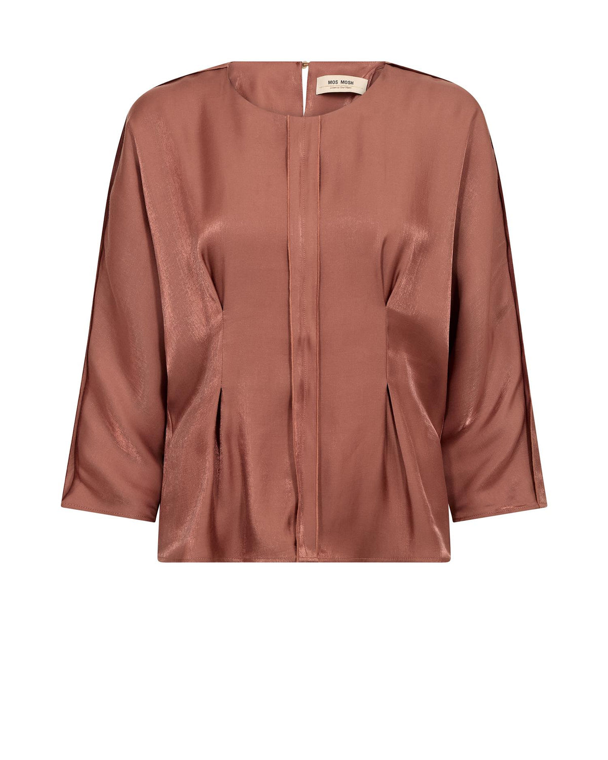 Mos Mosh Leka Gloss Blouse Imperial Tapaz