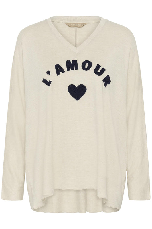 Culture Amour Pullover Dune Melange