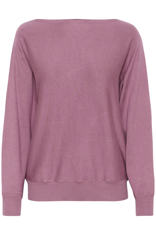 Culture AnneMarie Batwing Jumper Mellow Mauve