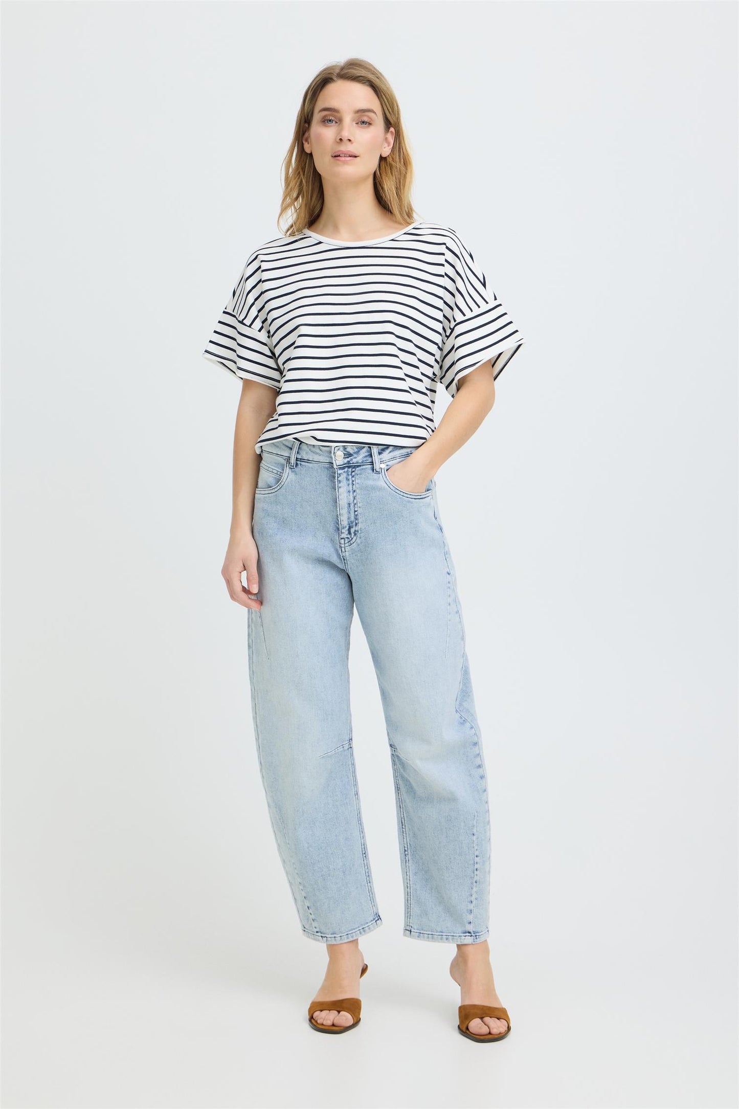 Pulz Canni HW Jeans Light Blue Denim