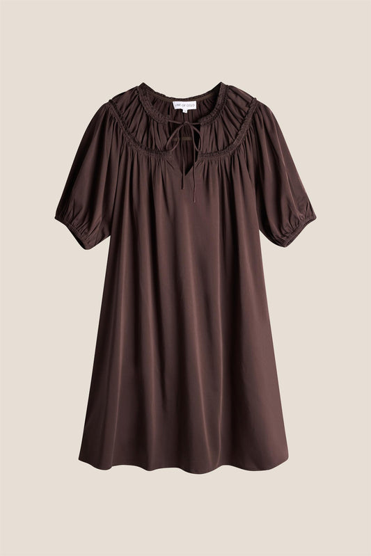Line of Oslo Sammy Kjole Dark Brown