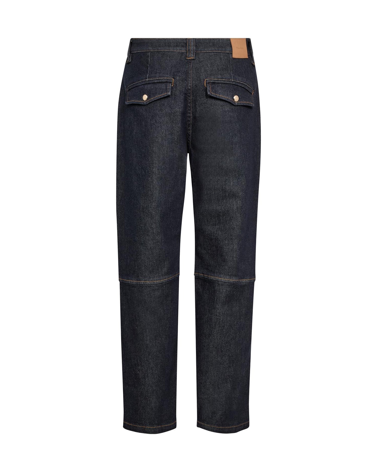 Mos Mosh Aymen Chino Denim Jeans Dark Blue