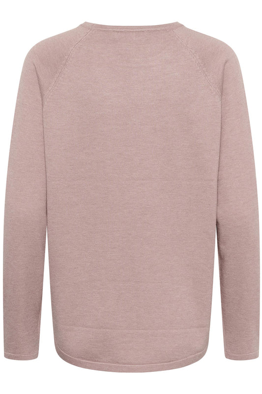 Culture AnneMarie Solid Jumper Woodrose Melange