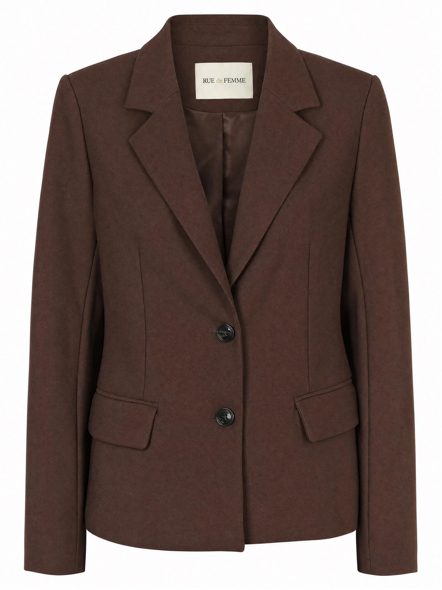 Rue de Femme Comfy Elisia Blazer Chocolat