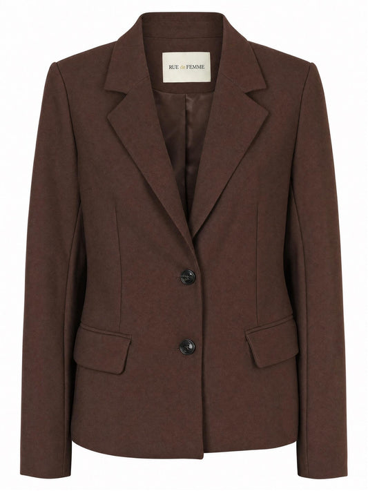 Rue de Femme Comfy Elisia Blazer Chocolat