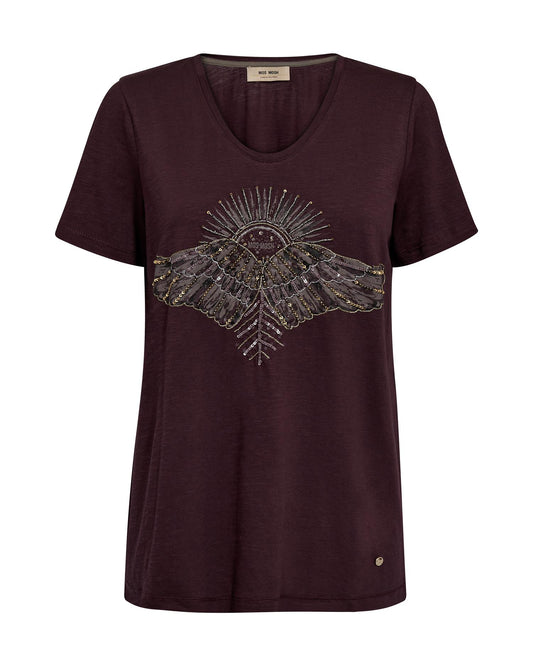 Mos Mosh Nadine O-SS Deco Tee Urban Chic