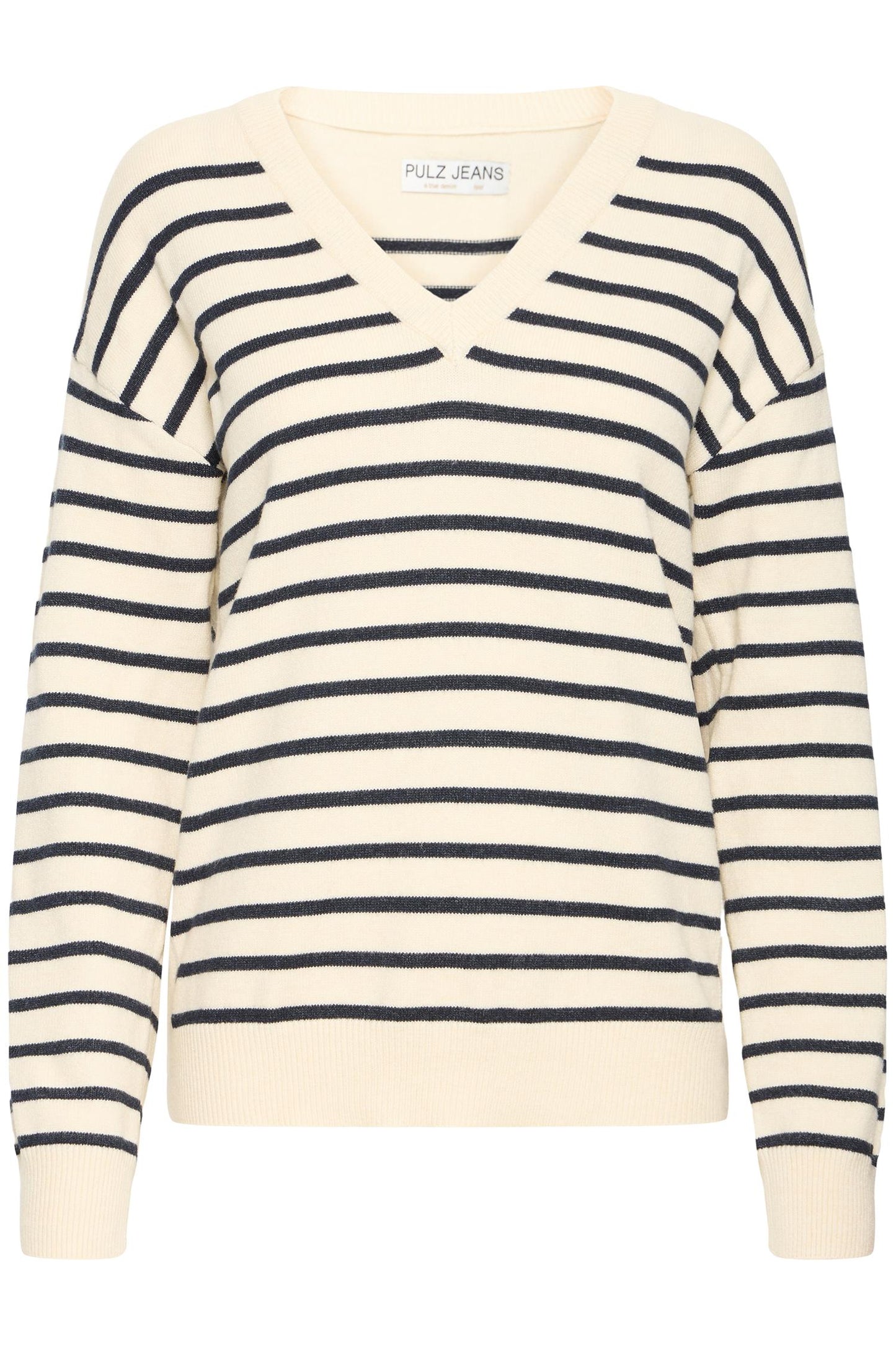 Pulz Steffi Stripe Pullover Birch