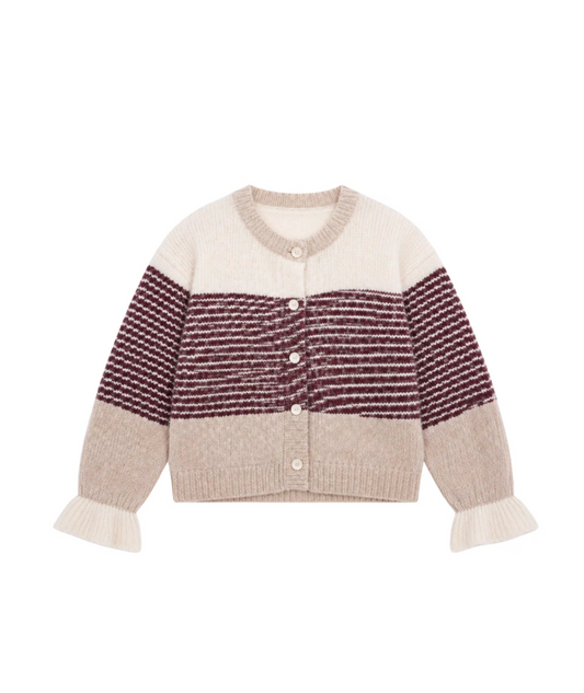 Lecoco Paulina Cardigan Beige