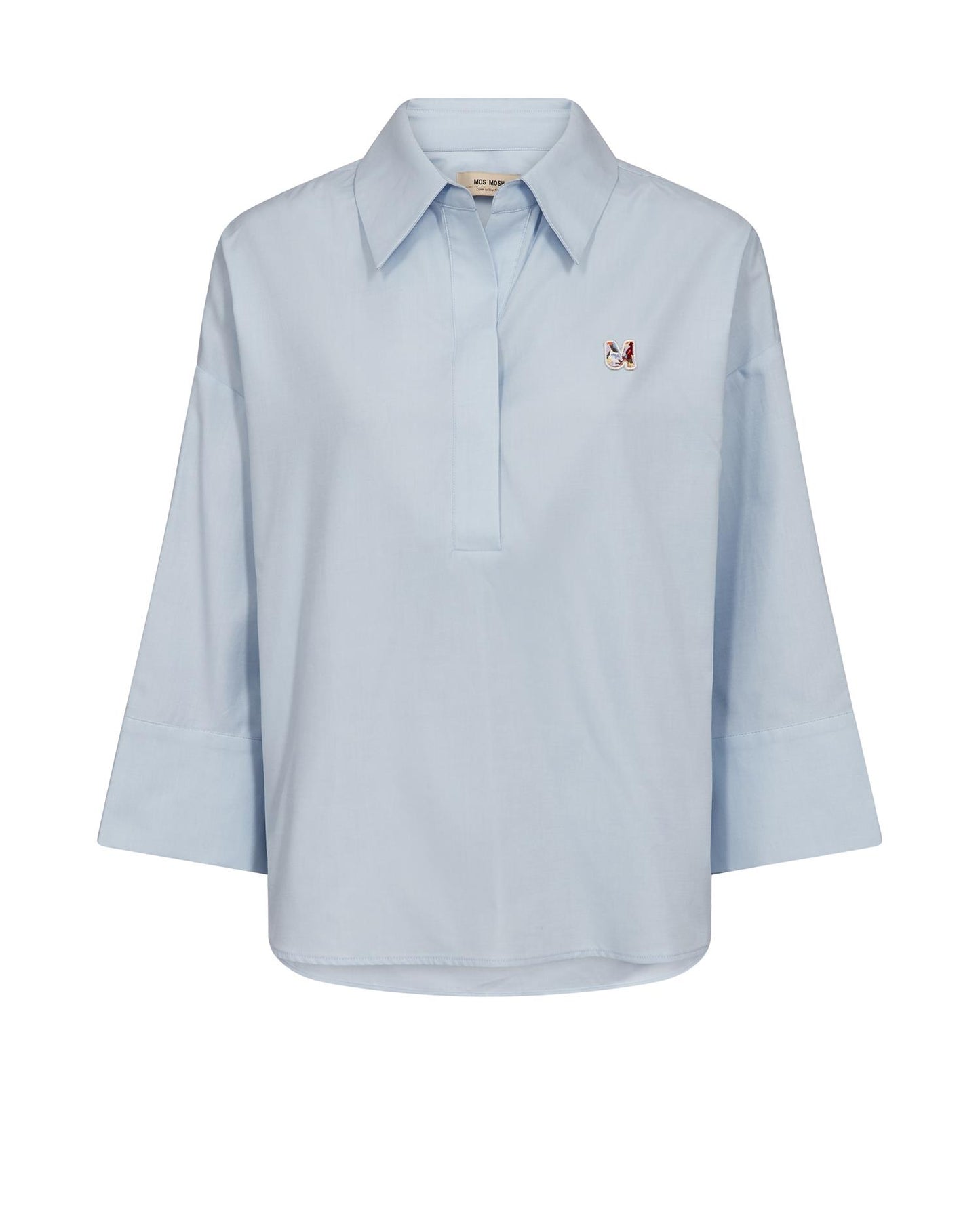 Mos Mosh Britze Cam Cotton Blouse Skyway