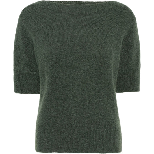 Rah Oslo Boat Neck T Shirt Green