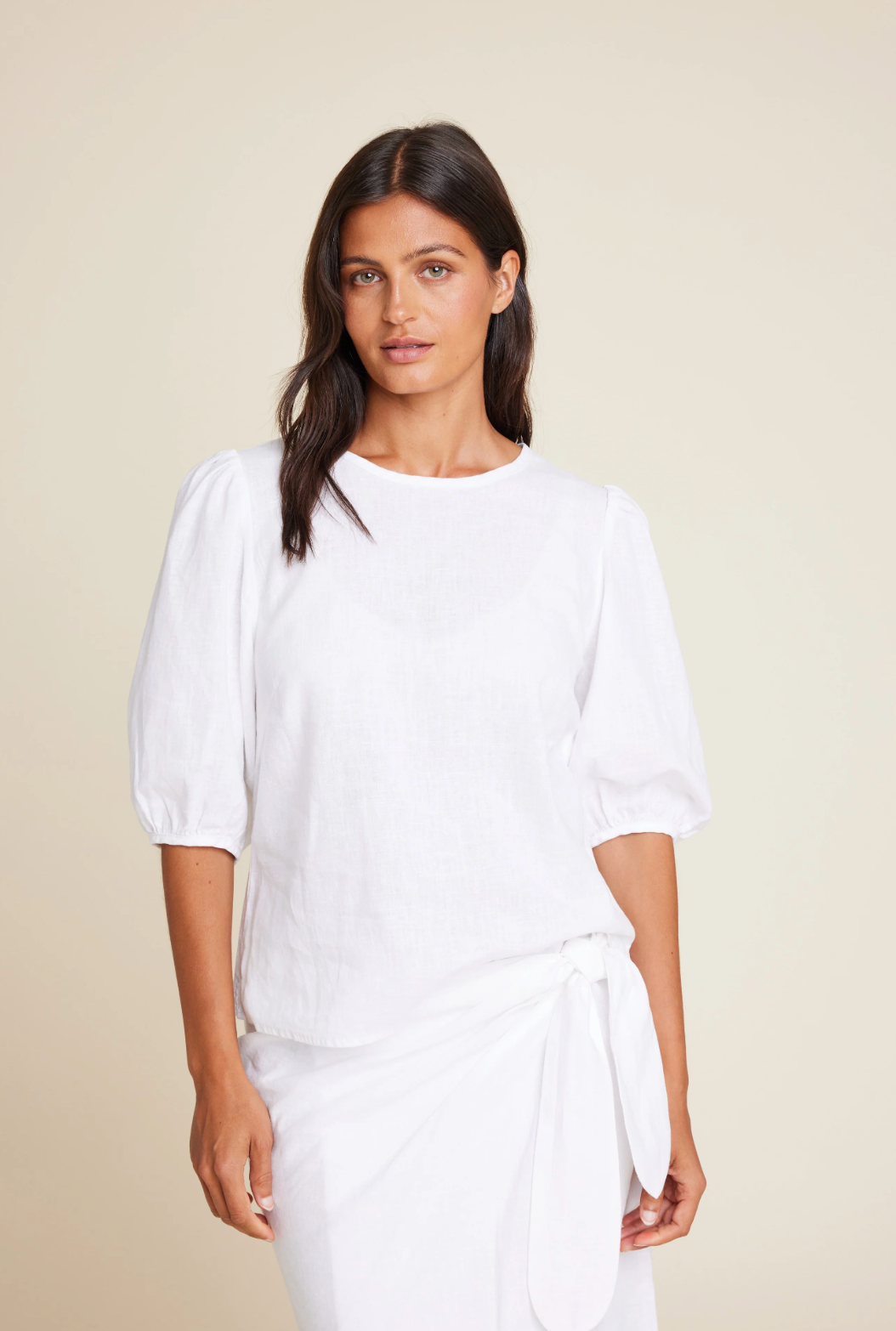 Line of Oslo Isabel Top White