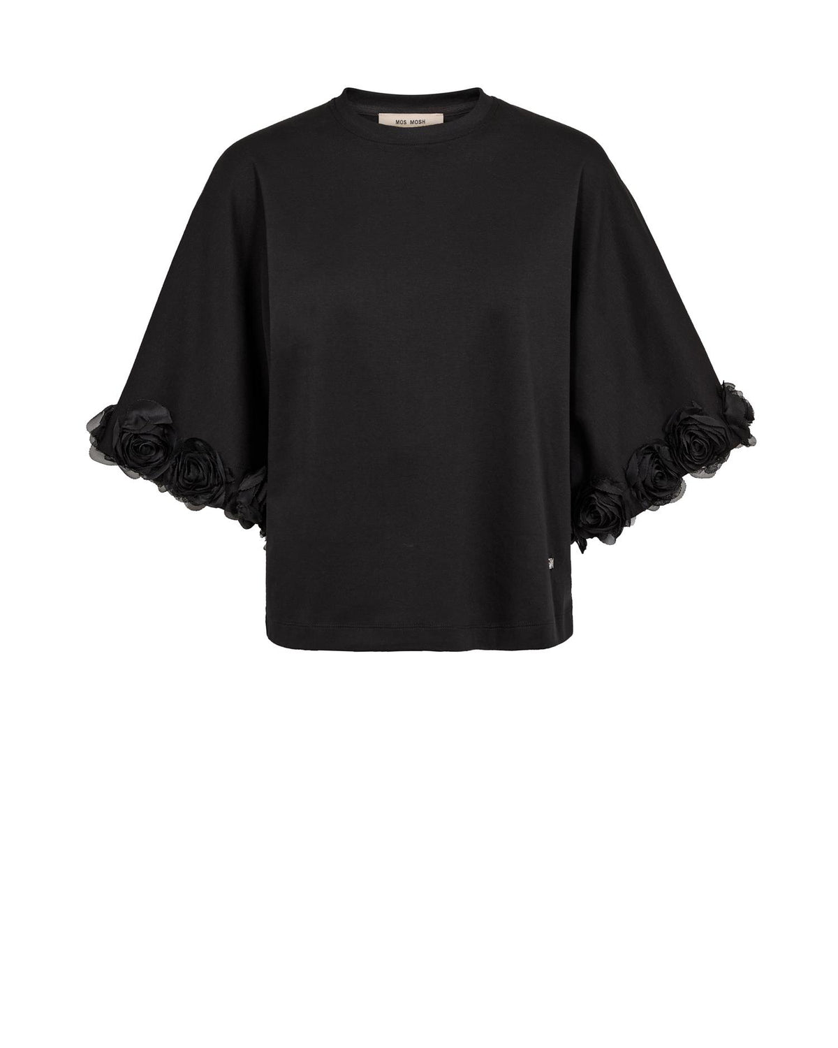 Mos Mosh Rosette Tee Black