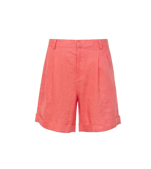 Close to my Heart Lacy Shorts Coral