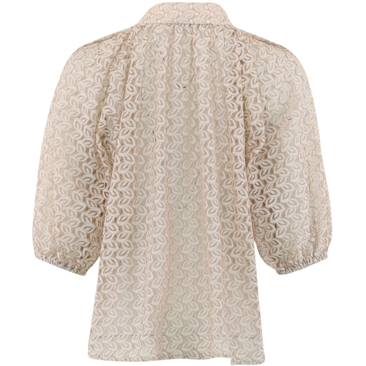 Continue Sia Lace Blouse Nougat