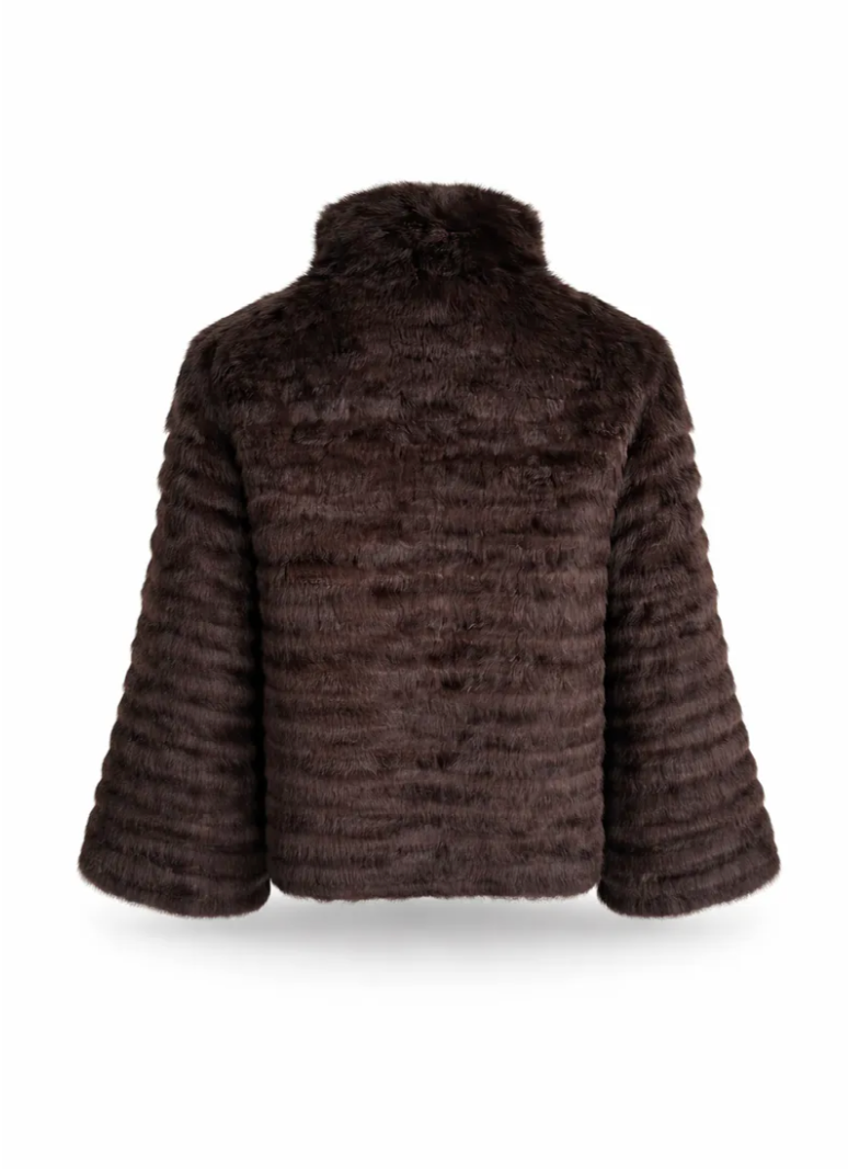 Amuse by Veslemøy Victoria Jacket Brown