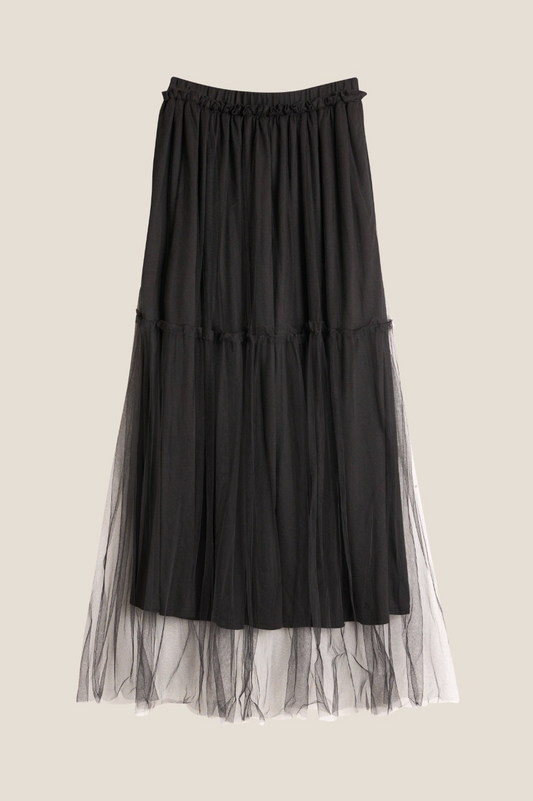 Line of Oslo Hay Tulle Skirt Black