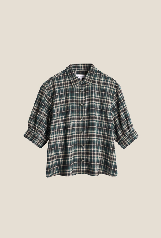 Line of Oslo Girl Check Green
