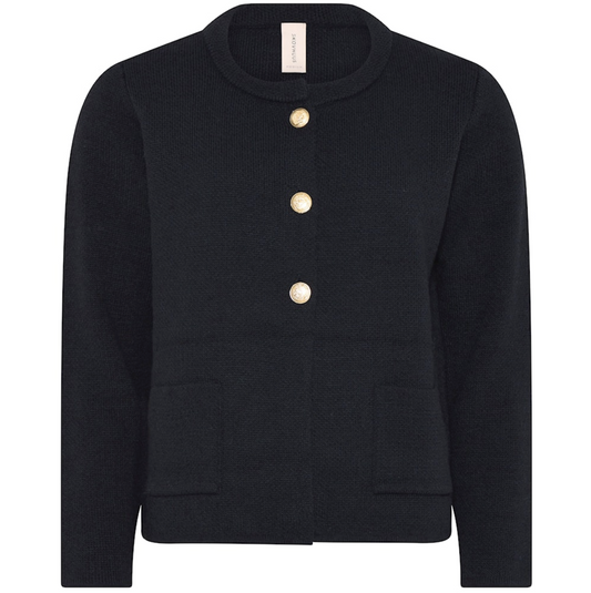 Skovhuus Classic Wool Cardigan Black