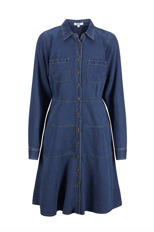 Katrin Uri Roma Dress Dk Blue