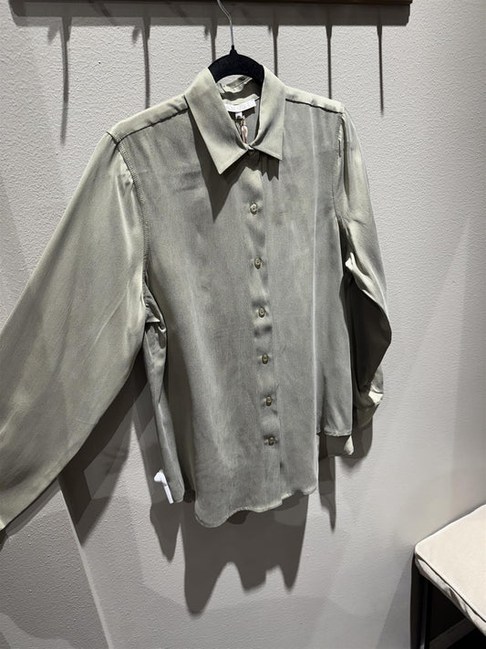 Amuse by Veslemøy Silkebluse Classic Olive