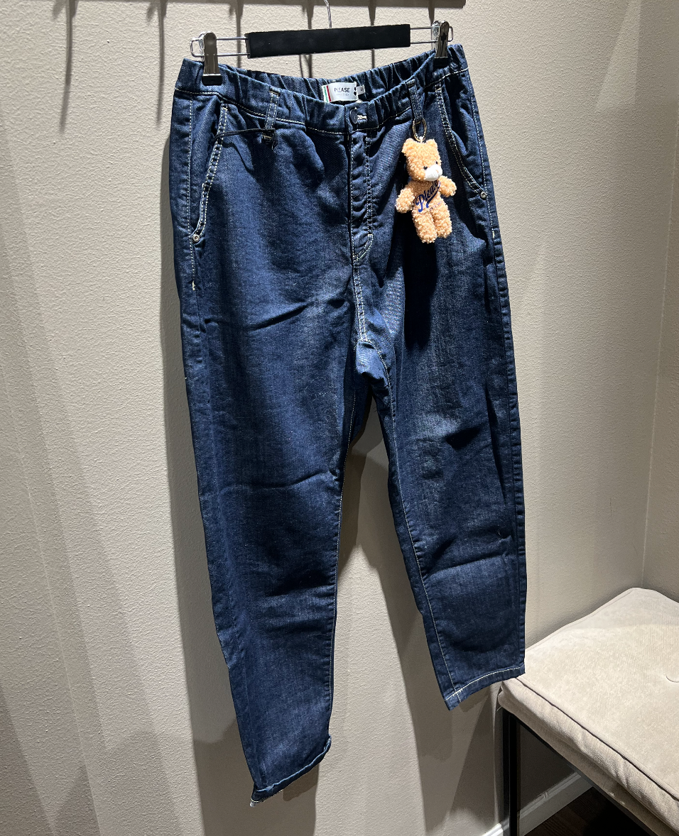 Please Pants Blue Denim
