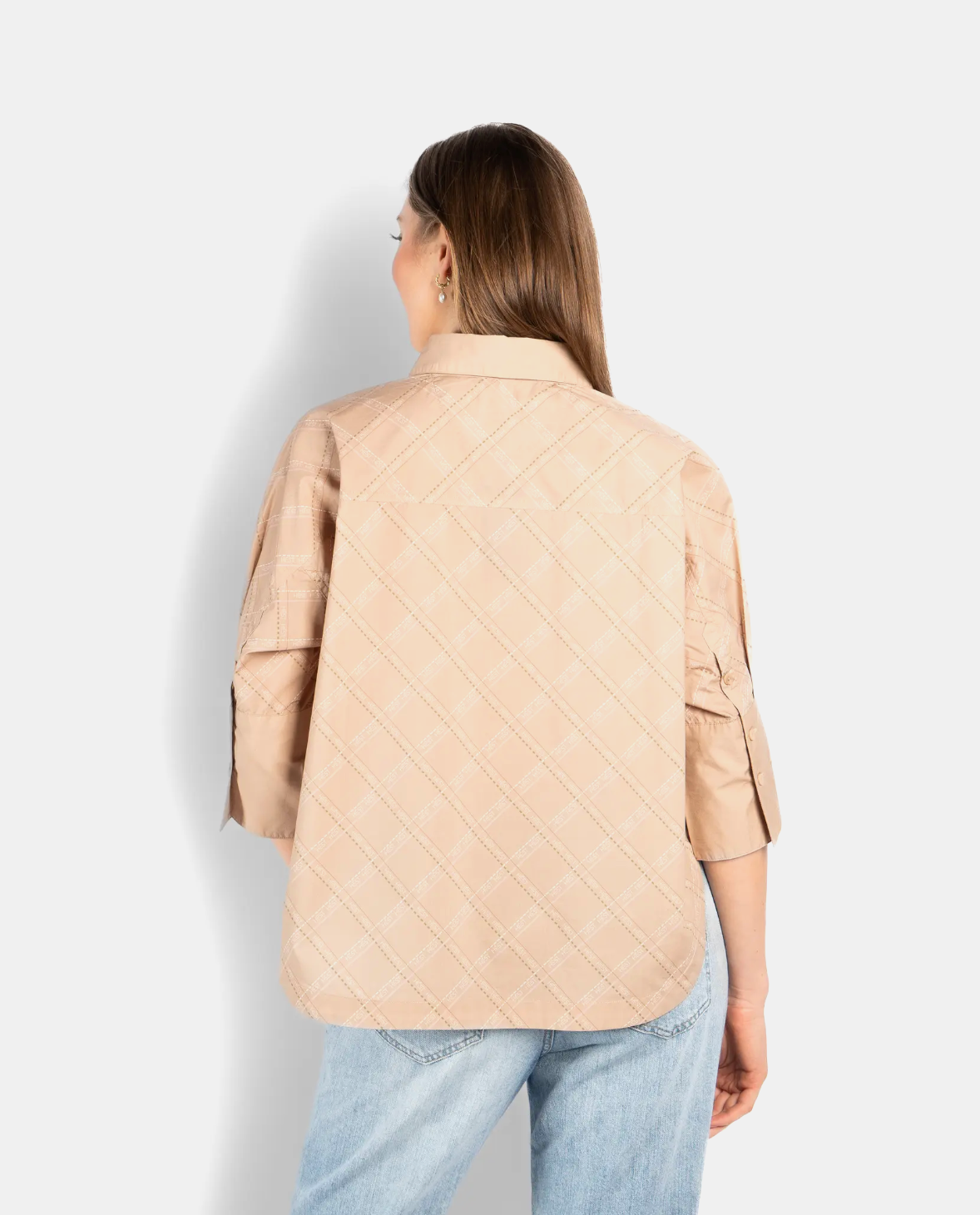 HÉST Arya Printed Shirt Humus