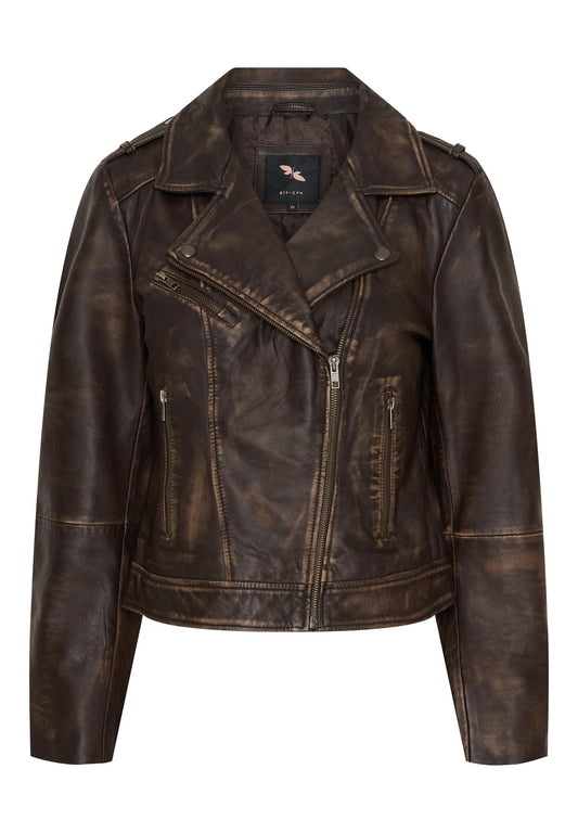 Notyz Vintage Look Biker Walnut
