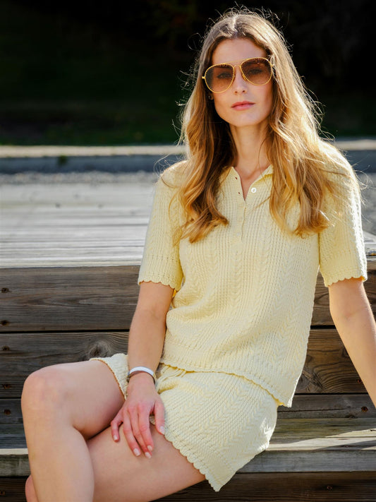 Ane Mone Esmeralda Pullover Light Yellow