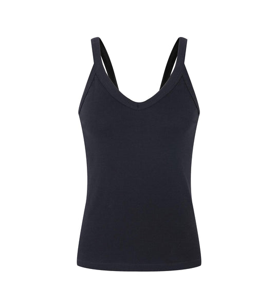 Close to my Heart Pat Singlet Black