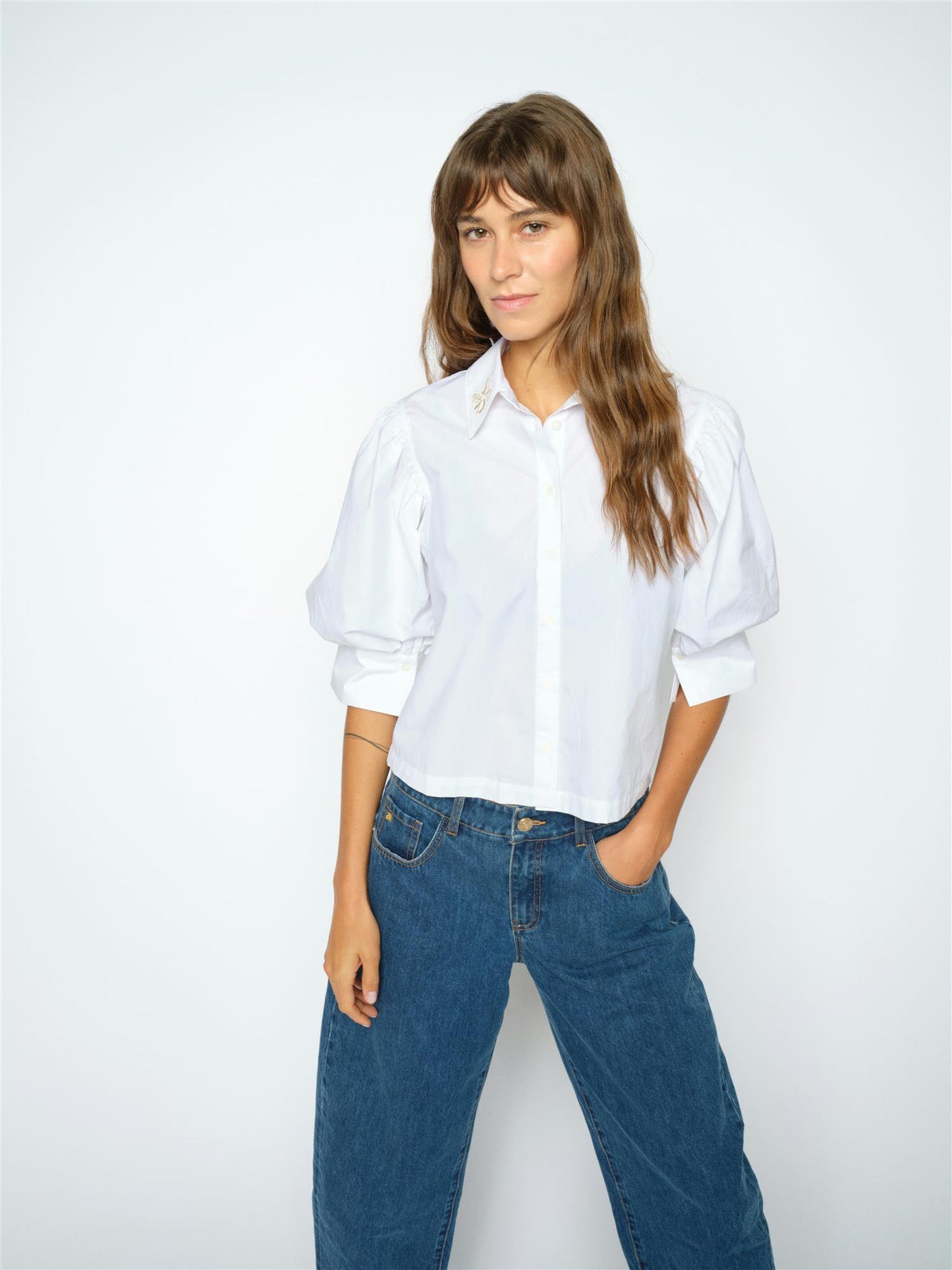 Mos Mosh Adjao Bernat Shirt White