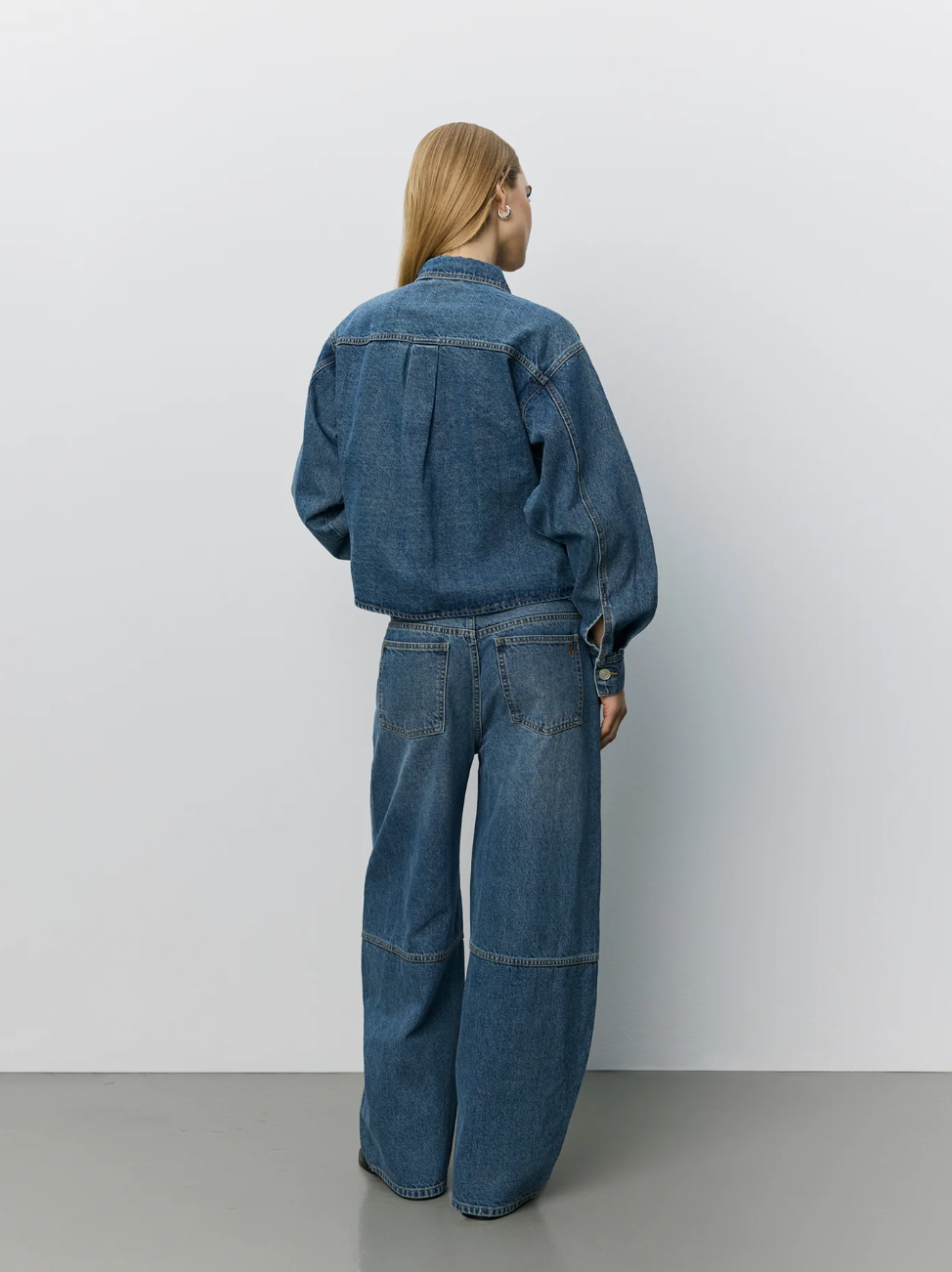 Sofie Schnoor Sofie Schnoor Sonja barrel shaped barrel jeans blå
