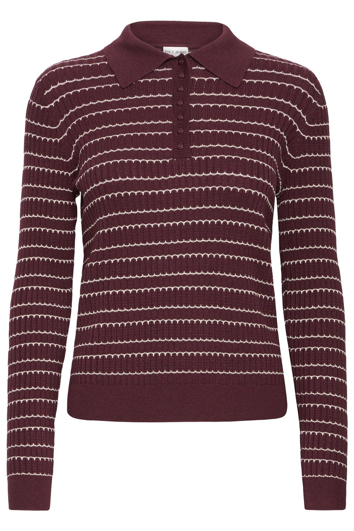 Pulz Sara Polo Pullover Port Royale