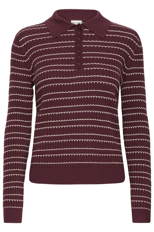 Pulz Sara Polo Pullover Port Royale