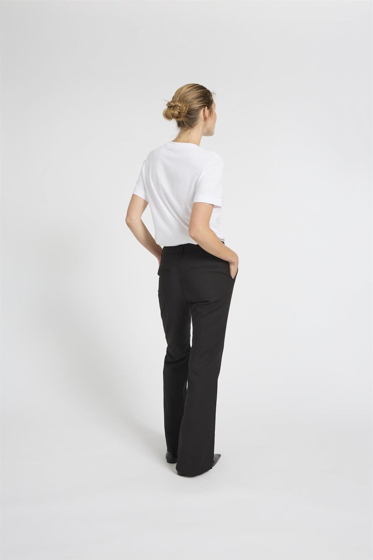 Pulz Pulz Bindy Pants Bootcut Black