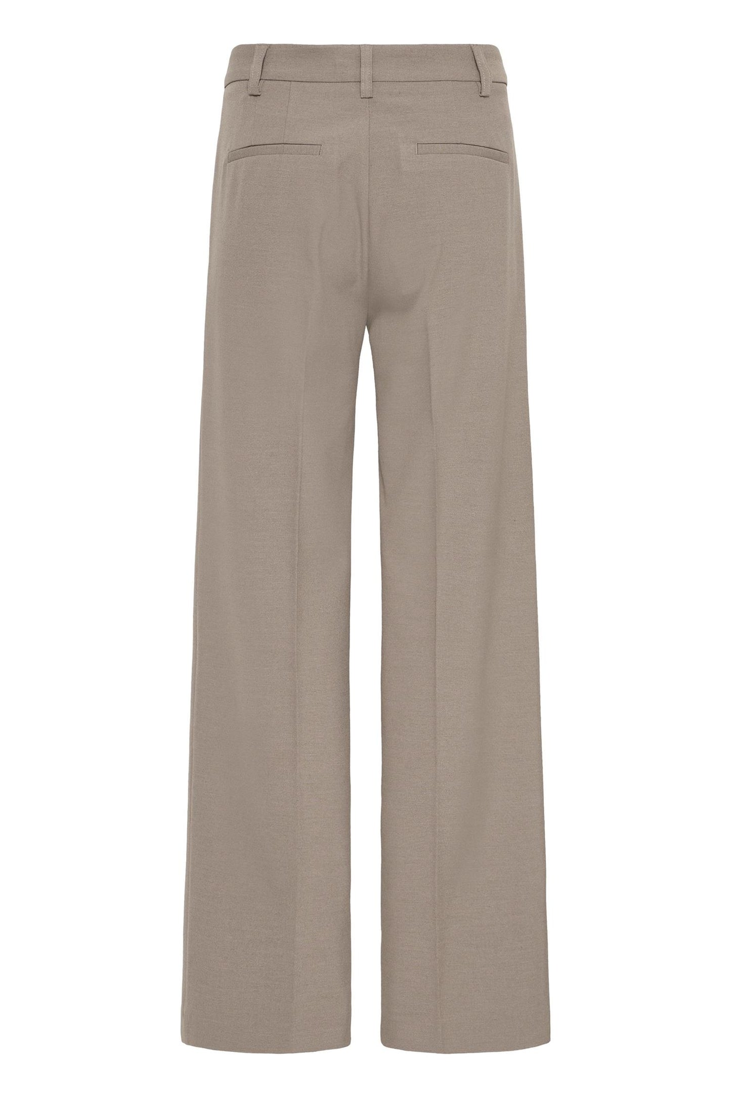 Pulz Bindy Melange HW Wide Leg Walnut Mel