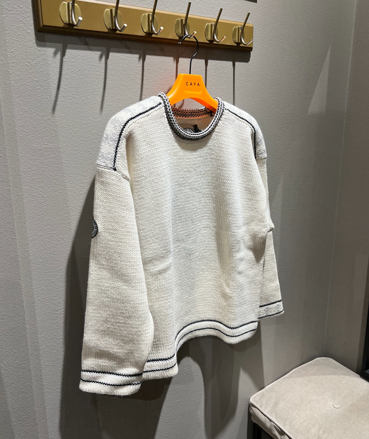 C.A.Y.A Cortina Sweater White