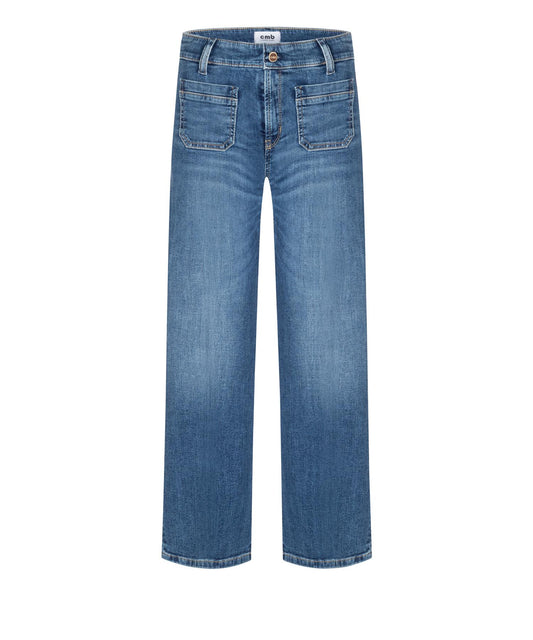 Cambio Tess Pocket Cropped Summer Glam Used