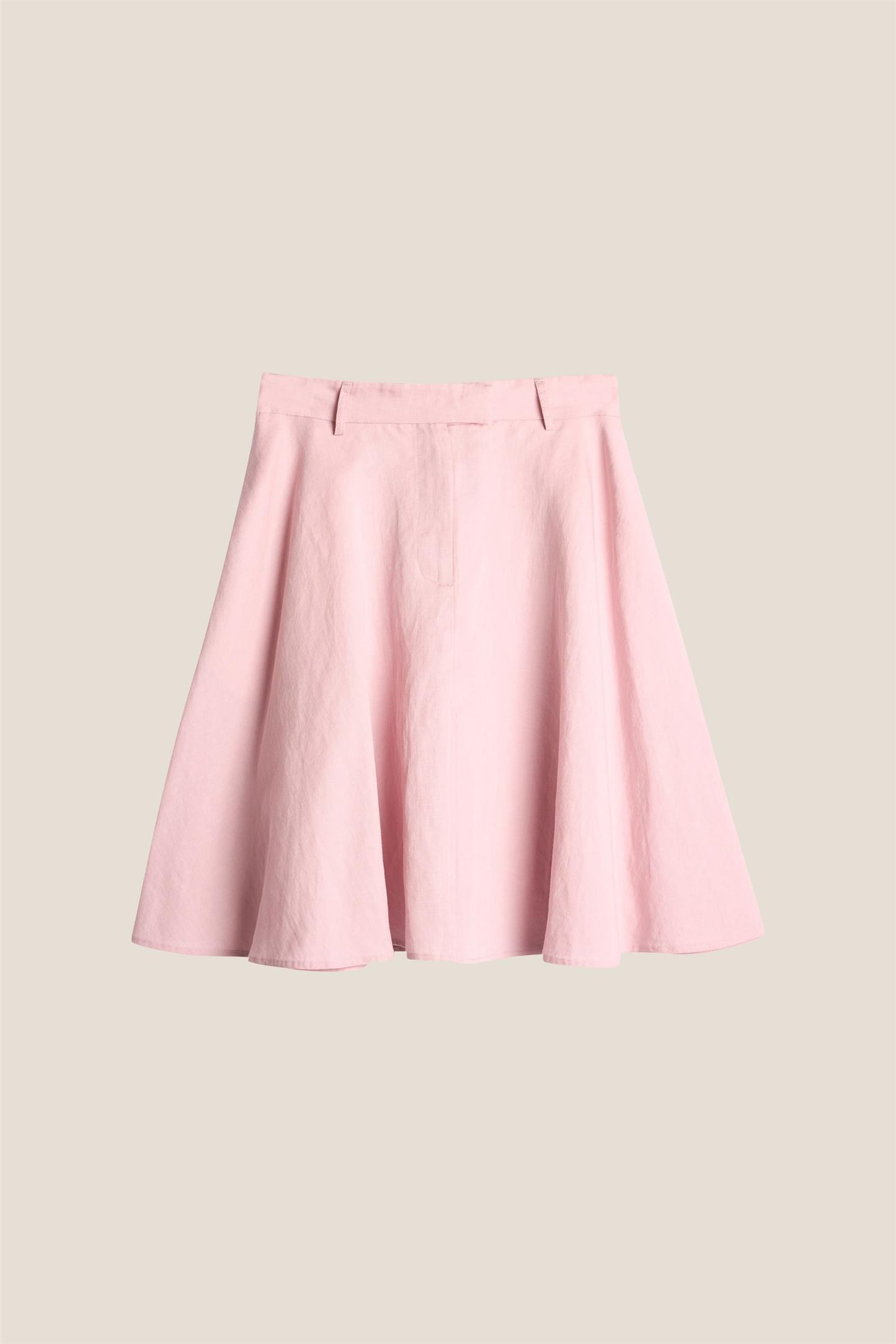 Line of Oslo Aslaug Linen Skirt Pink