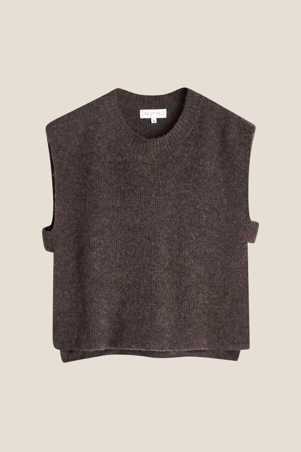 Line of Oslo Dog Vest Dark Brown