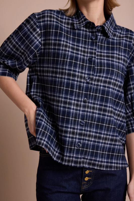 Line of Oslo Girl Check Blue